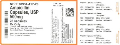 70934 417 28 Master Bottle Label Approval   Rev A 08 19